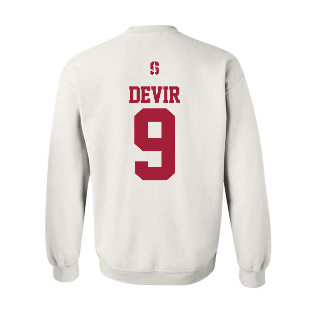 Stanford - NCAA Women's Lacrosse : Lindsey Devir - Classic Shersey Crewneck Sweatshirt-1