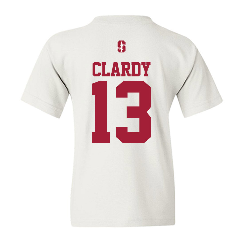 Stanford - NCAA Women's Basketball : Chloe Clardy - Classic Shersey Youth T-Shirt-1