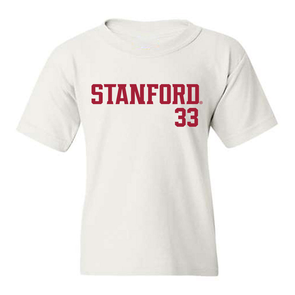 Stanford - NCAA Men's Basketball : Evan Stinson - Classic Shersey Youth T-Shirt-0