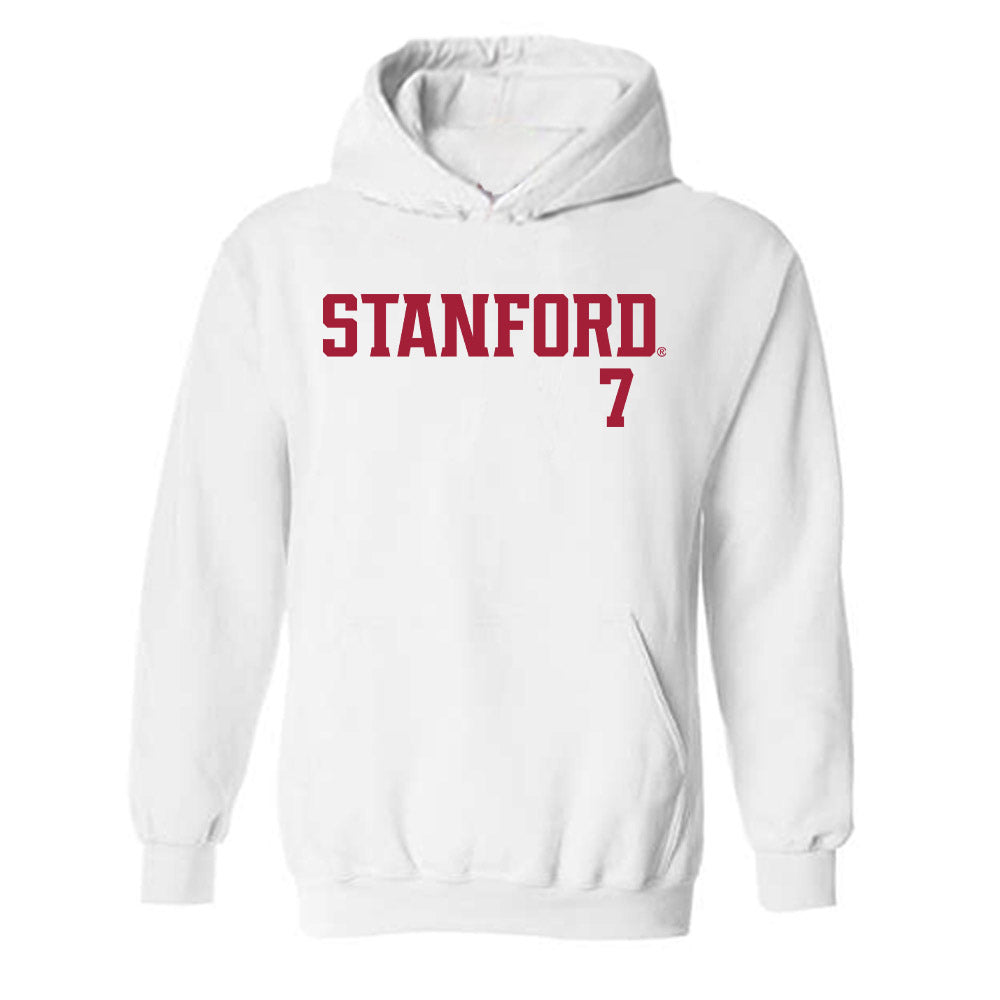 Stanford - NCAA Women's Water Polo : Jewel Roemer - Classic Shersey Hooded Sweatshirt-0