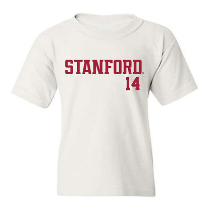 Stanford - NCAA Baseball : Sebastian David - Classic Shersey Youth T-Shirt-0