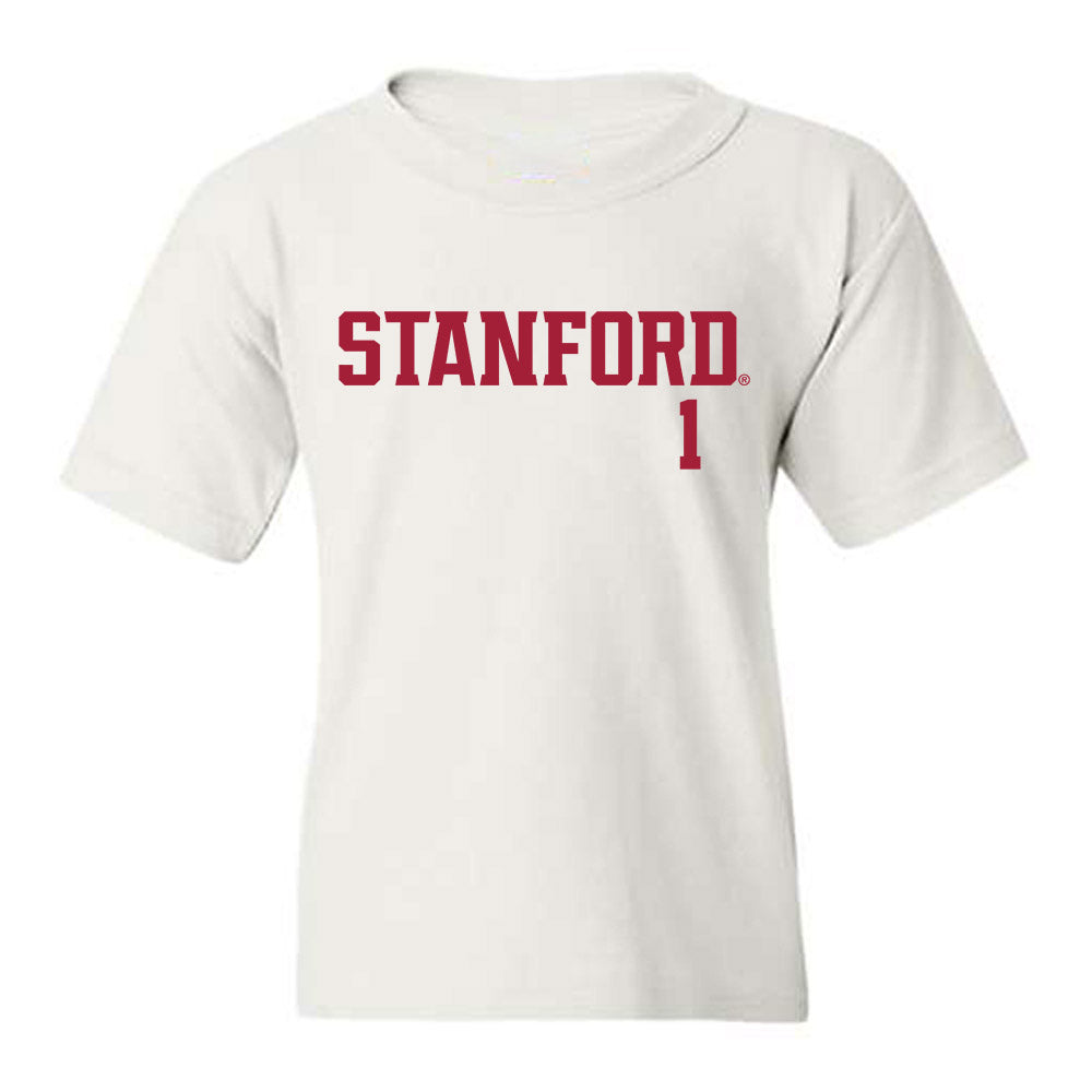 Stanford - NCAA Men's Soccer : Rowan Schnebly - Classic Shersey Youth T-Shirt-0