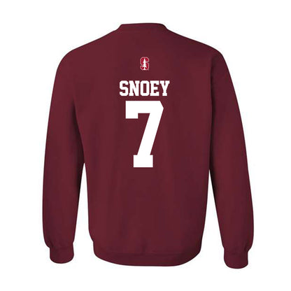 Stanford - NCAA Men's Volleyball : Theo Snoey - Classic Shersey Crewneck Sweatshirt-1