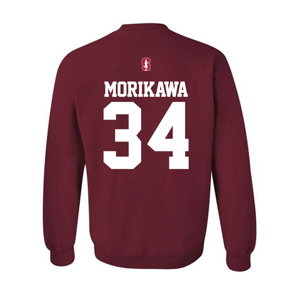 Stanford - NCAA Softball : Allison Morikawa - Classic Shersey Crewneck Sweatshirt-1