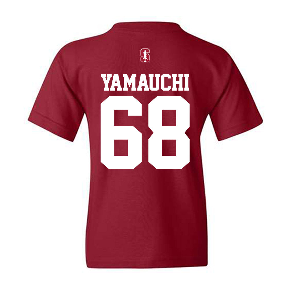 Stanford - NCAA Football : Zak Yamauchi - Classic Shersey Youth T-Shirt-1