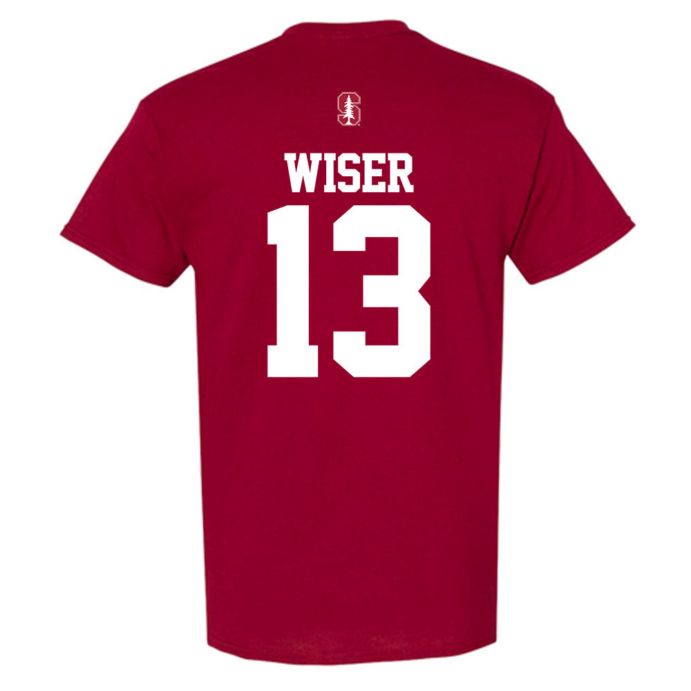 Stanford - NCAA Baseball : David Wiser - Classic Shersey T-Shirt-1