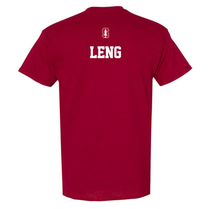 Stanford - NCAA Men's Golf : Jay Leng - Classic Shersey T-Shirt-1