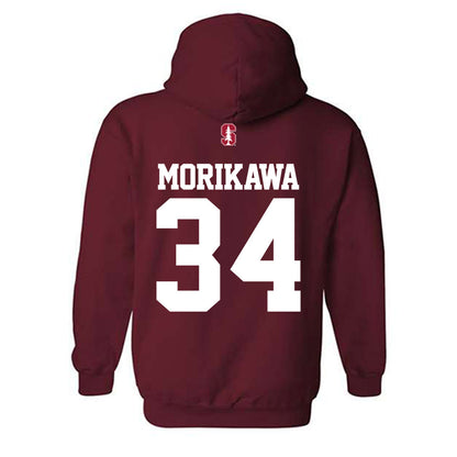 Stanford - NCAA Softball : Allison Morikawa - Classic Shersey Hooded Sweatshirt-1