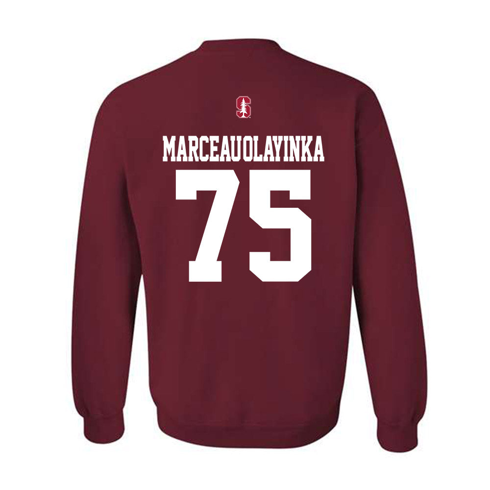 Stanford - NCAA Football : Braden Marceau-Olayinka - Classic Shersey Crewneck Sweatshirt-1