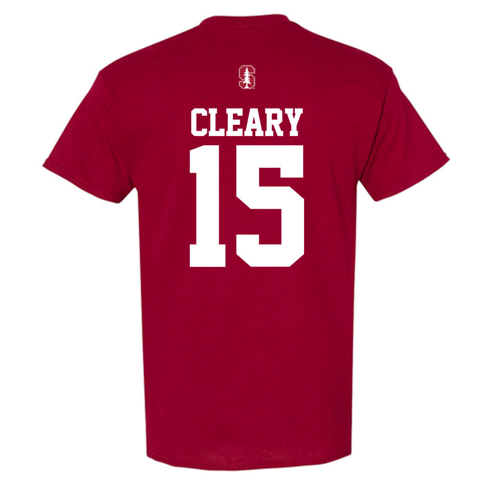Stanford - NCAA Men's Soccer : William Cleary - Classic Shersey T-Shirt-1