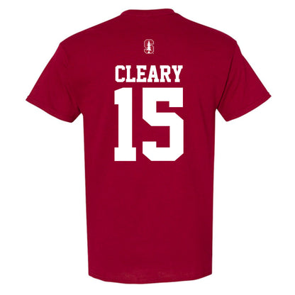 Stanford - NCAA Men's Soccer : William Cleary - Classic Shersey T-Shirt-1