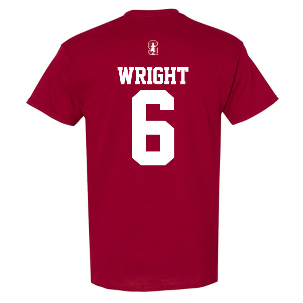 Stanford - NCAA Football : Collin Wright - Classic Shersey T-Shirt-1