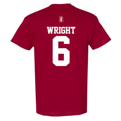 Stanford - NCAA Football : Collin Wright - Classic Shersey T-Shirt-1