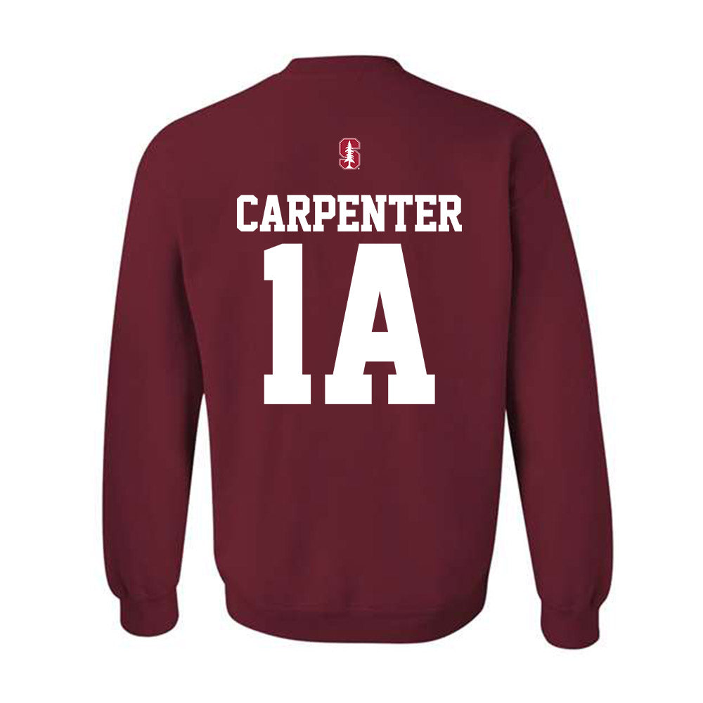 Stanford - NCAA Women's Water Polo : Christine Carpenter - Classic Shersey Crewneck Sweatshirt-1