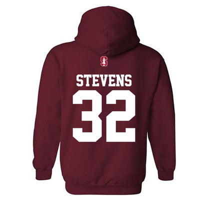 Stanford - NCAA Women's Lacrosse : Amanda Stevens - Classic Shersey Hooded Sweatshirt-1