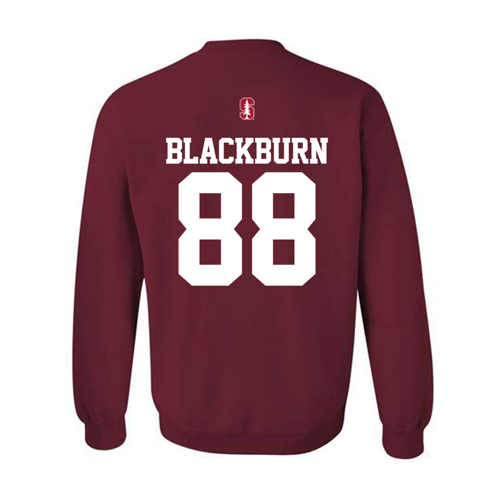 Stanford - NCAA Football : Benji Blackburn - Classic Shersey Crewneck Sweatshirt-1