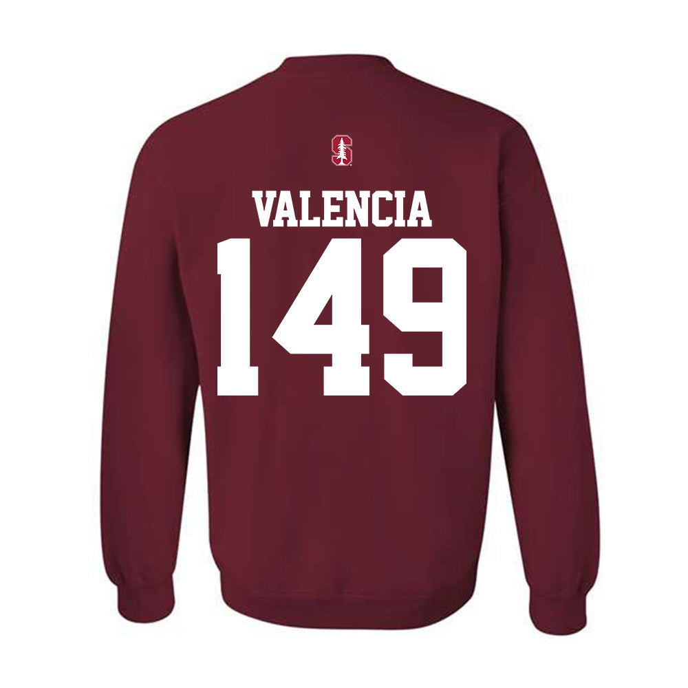 Stanford - NCAA Wrestling : Aden Valencia - Classic Shersey Crewneck Sweatshirt-1