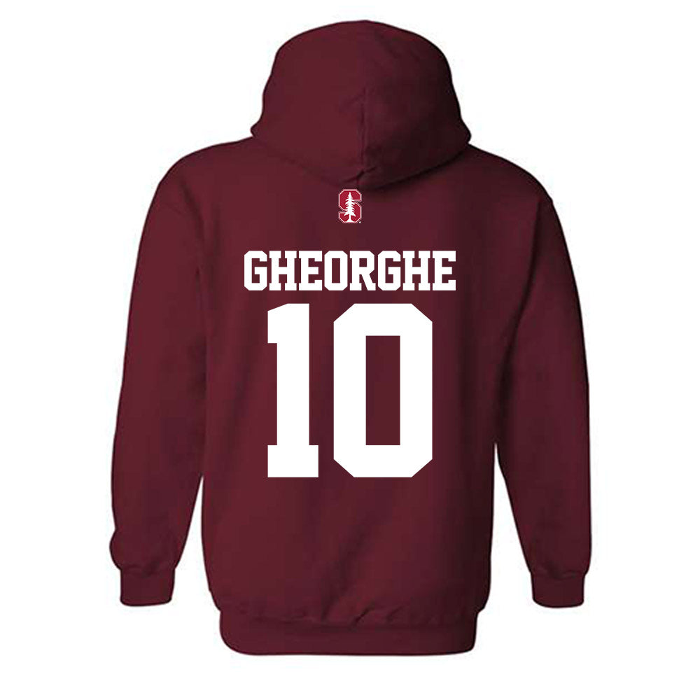 Stanford - NCAA Men's Water Polo : Alexandru Gheorghe - Classic Shersey Hooded Sweatshirt-1