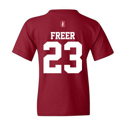 Stanford - NCAA Women's Soccer : Lily Freer - Classic Shersey Youth T-Shirt-1