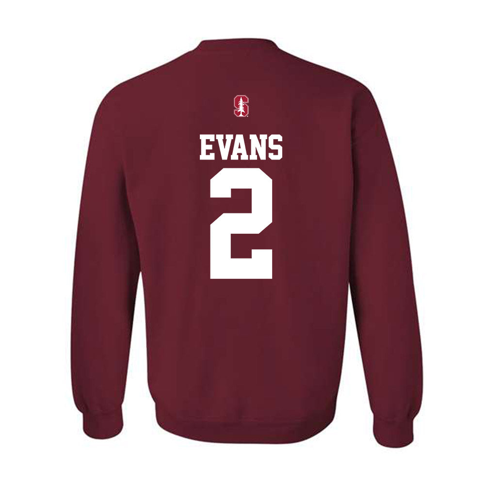 Stanford - NCAA Women's Soccer : Elise Evans - Classic Shersey Crewneck Sweatshirt-1