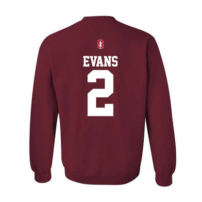 Stanford - NCAA Women's Soccer : Elise Evans - Classic Shersey Crewneck Sweatshirt-1
