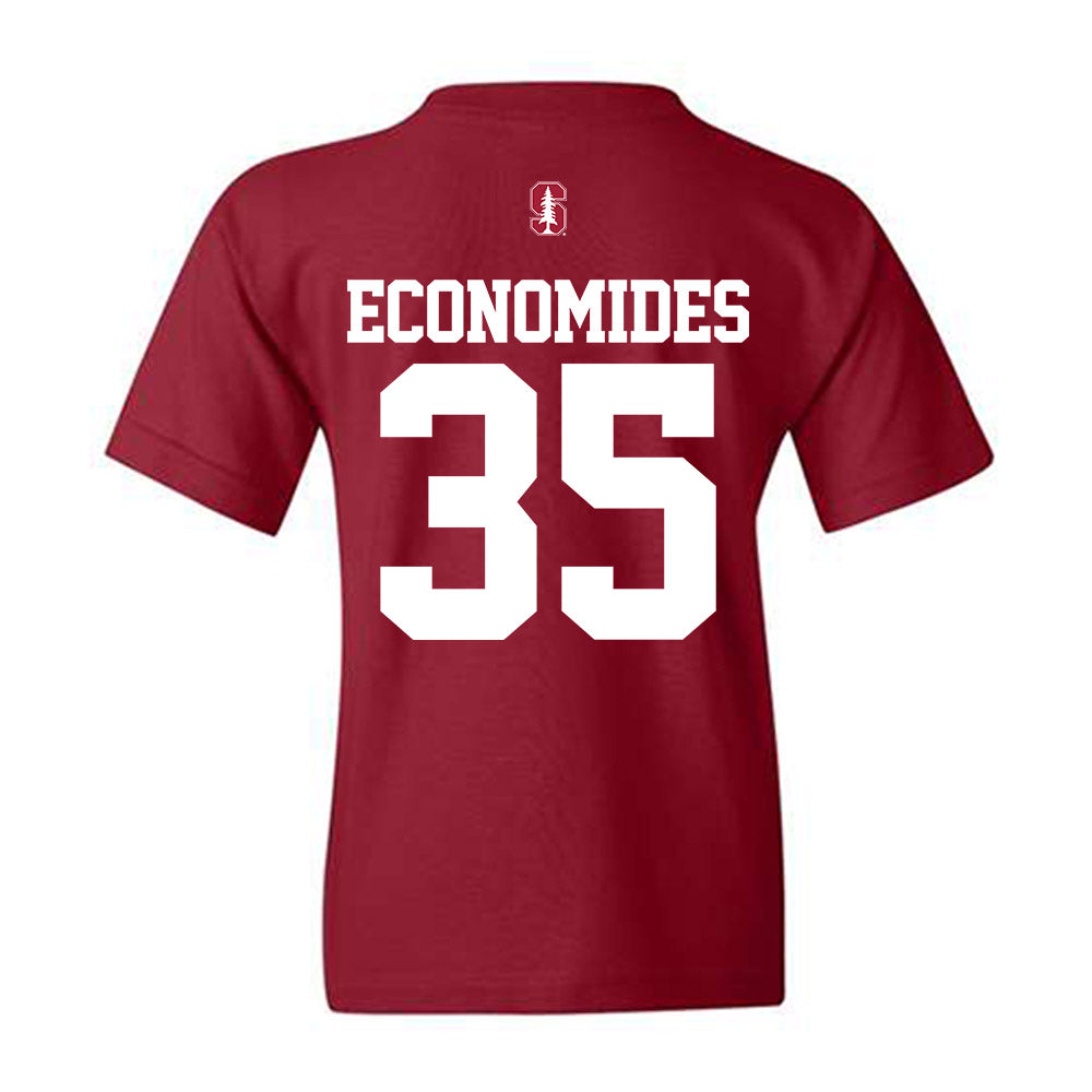 Stanford - NCAA Softball : Joie Economides - Classic Shersey Youth T-Shirt-1
