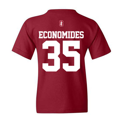 Stanford - NCAA Softball : Joie Economides - Classic Shersey Youth T-Shirt-1