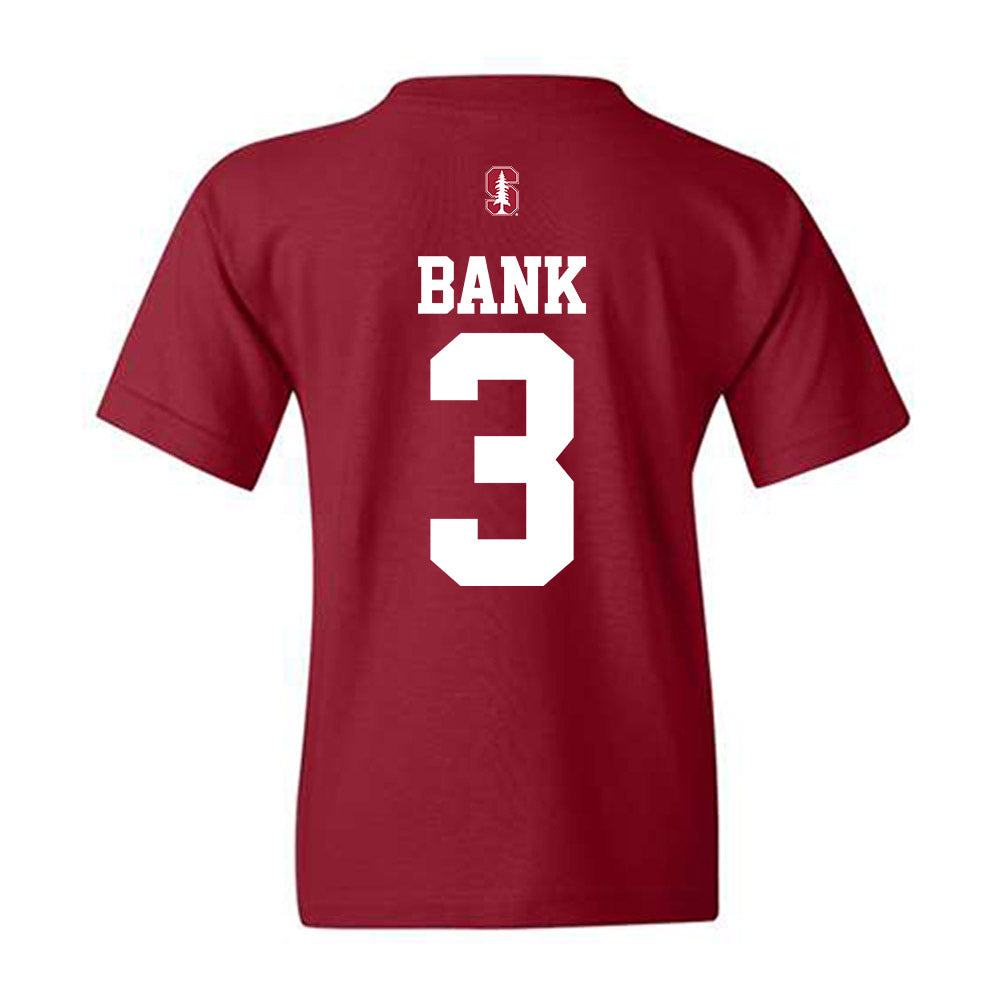 Stanford - NCAA Men's Soccer : Palmer Bank - Classic Shersey Youth T-Shirt-1