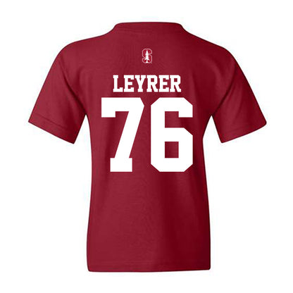 Stanford - NCAA Football : Jack Leyrer - Classic Shersey Youth T-Shirt-1