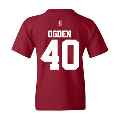 Stanford - NCAA Women's Basketball : Courtney Ogden - Classic Shersey Youth T-Shirt-1