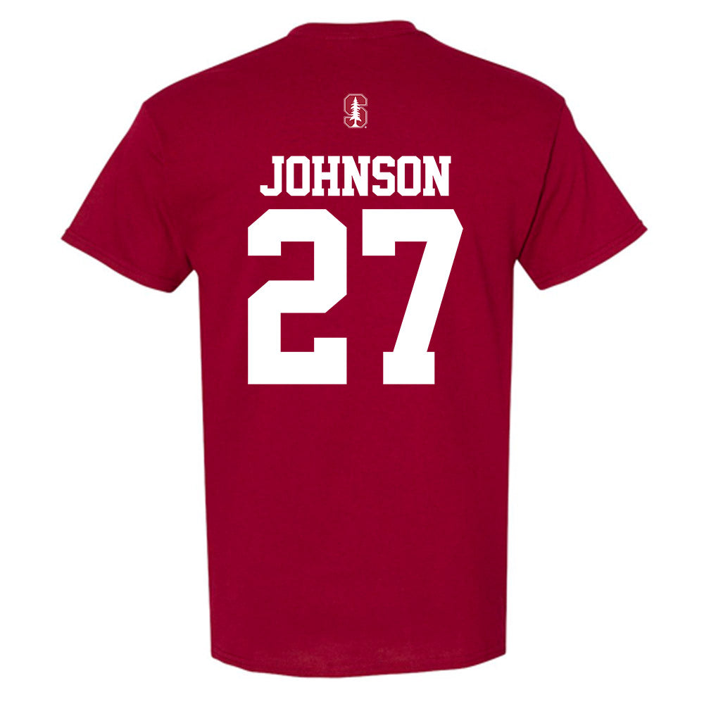 Stanford - NCAA Women's Lacrosse : Ellie Johnson - Classic Shersey T-Shirt-1