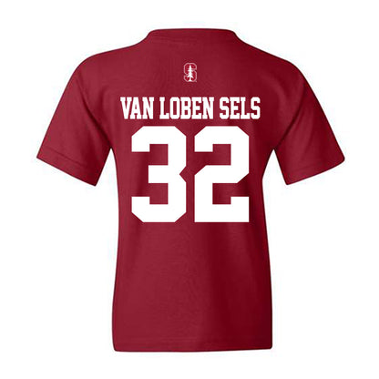 Stanford - NCAA Football : Owen van Loben Sels - Classic Shersey Youth T-Shirt-1