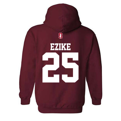 Stanford - NCAA Women's Basketball : Nora Ezike - Classic Shersey Hooded Sweatshirt-1