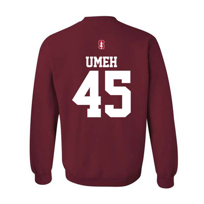 Stanford - NCAA Women's Basketball : Kennedy Umeh - Classic Shersey Crewneck Sweatshirt-1