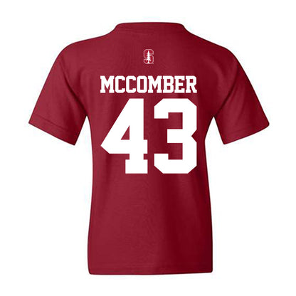 Stanford - NCAA Football : Landon McComber - Classic Shersey Youth T-Shirt-1