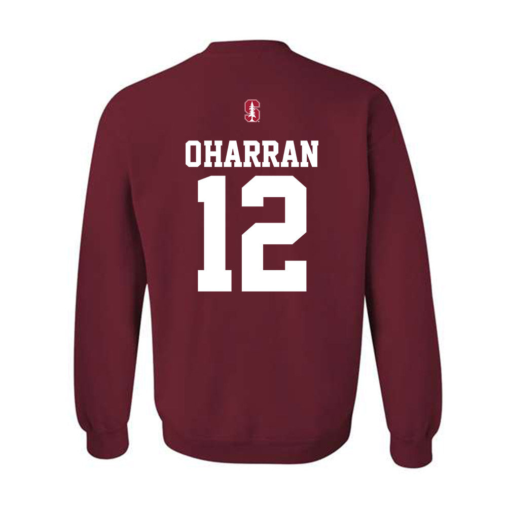 Stanford - NCAA Baseball : Toran O'Harran - Classic Shersey Crewneck Sweatshirt-1