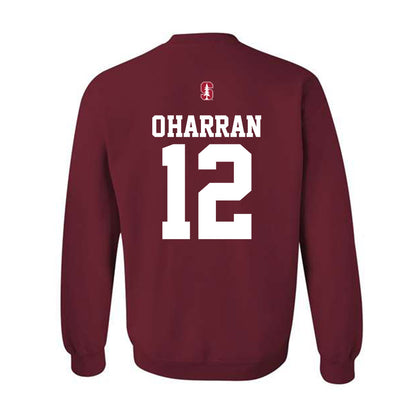 Stanford - NCAA Baseball : Toran O'Harran - Classic Shersey Crewneck Sweatshirt-1