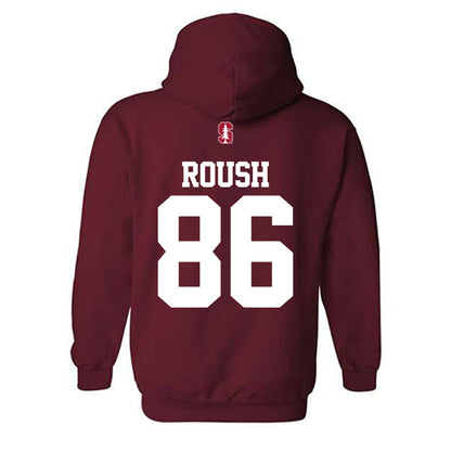 Stanford - NCAA Football : Sam Roush - Classic Shersey Hooded Sweatshirt-1