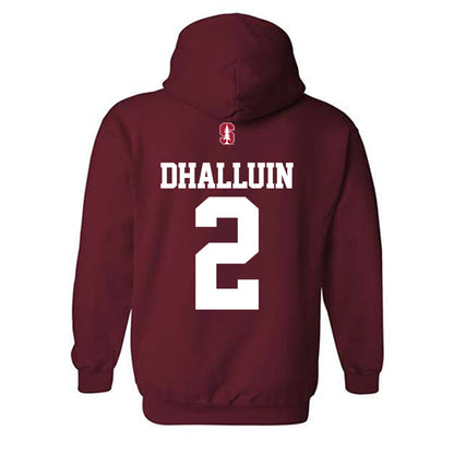 Stanford - NCAA Women's Water Polo : Juliette Dhalluin - Classic Shersey Hooded Sweatshirt-1