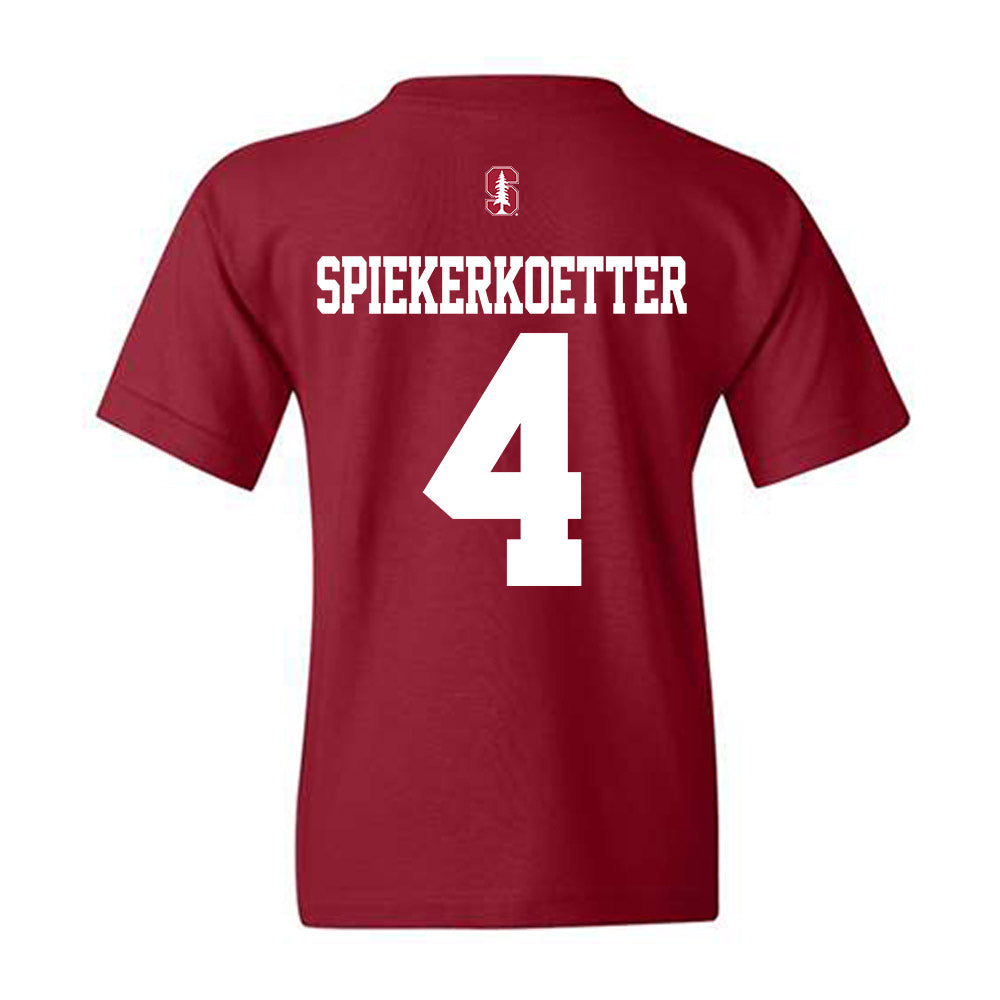 Stanford - NCAA Women's Soccer : Freya Spiekerkoetter - Classic Shersey Youth T-Shirt-1