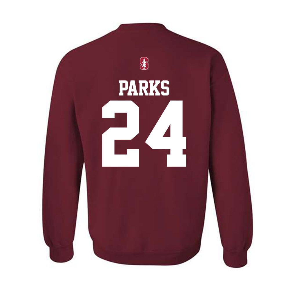 Stanford - NCAA Women's Volleyball : Logan Parks - Classic Shersey Crewneck Sweatshirt-1