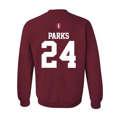 Stanford - NCAA Women's Volleyball : Logan Parks - Classic Shersey Crewneck Sweatshirt-1