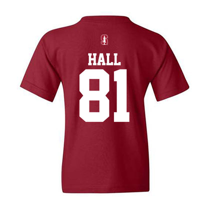 Stanford - NCAA Football : JonAnthony Hall - Classic Shersey Youth T-Shirt-1