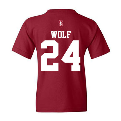 Stanford - NCAA Women's Soccer : Maryn Wolf - Classic Shersey Youth T-Shirt-1