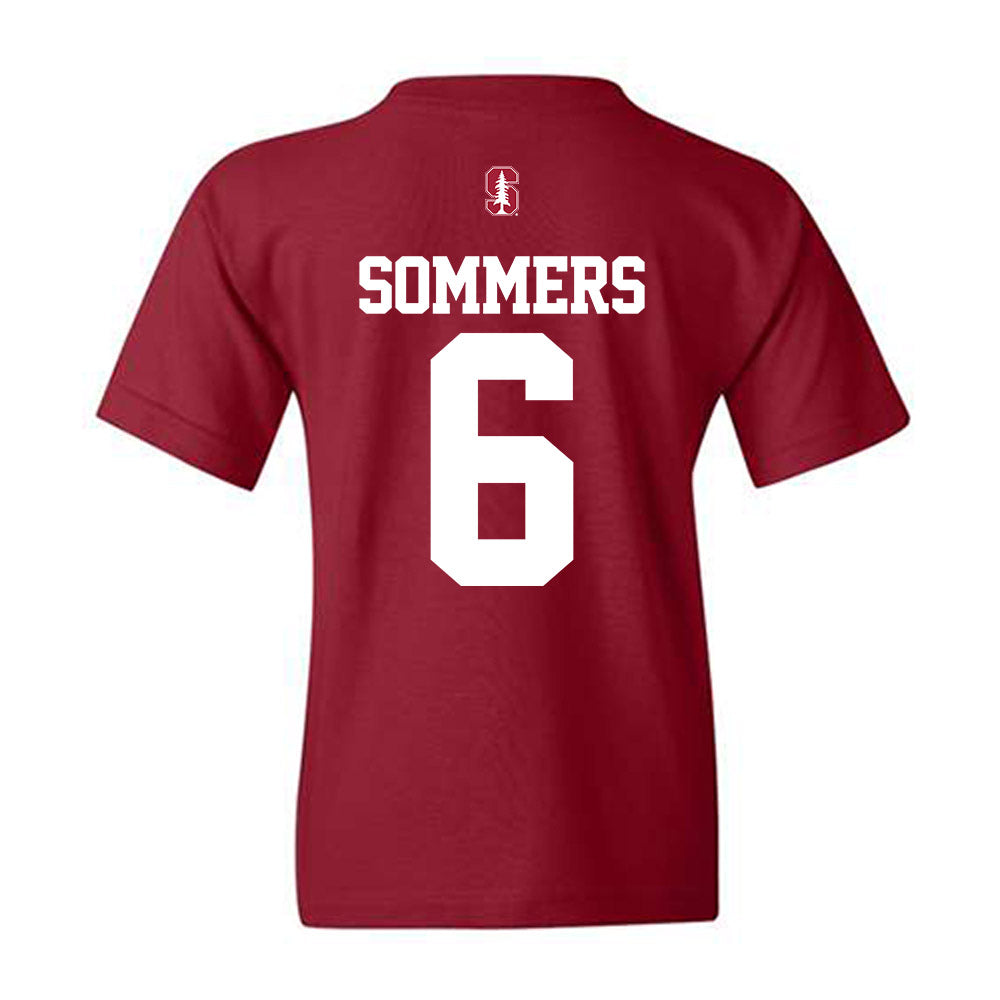 Stanford - NCAA Women's Lacrosse : Kaleigh Sommers - Classic Shersey Youth T-Shirt-1