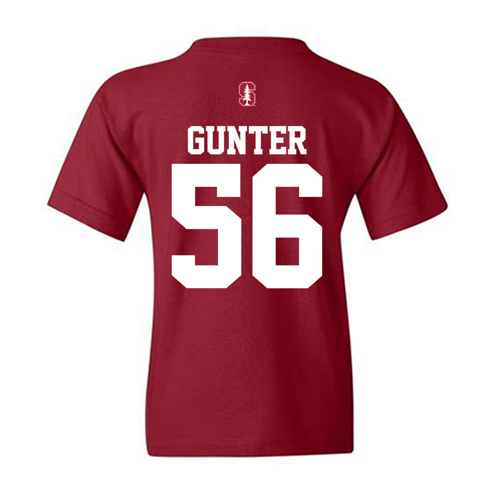 Stanford - NCAA Football : Hayden Gunter - Classic Shersey Youth T-Shirt-1