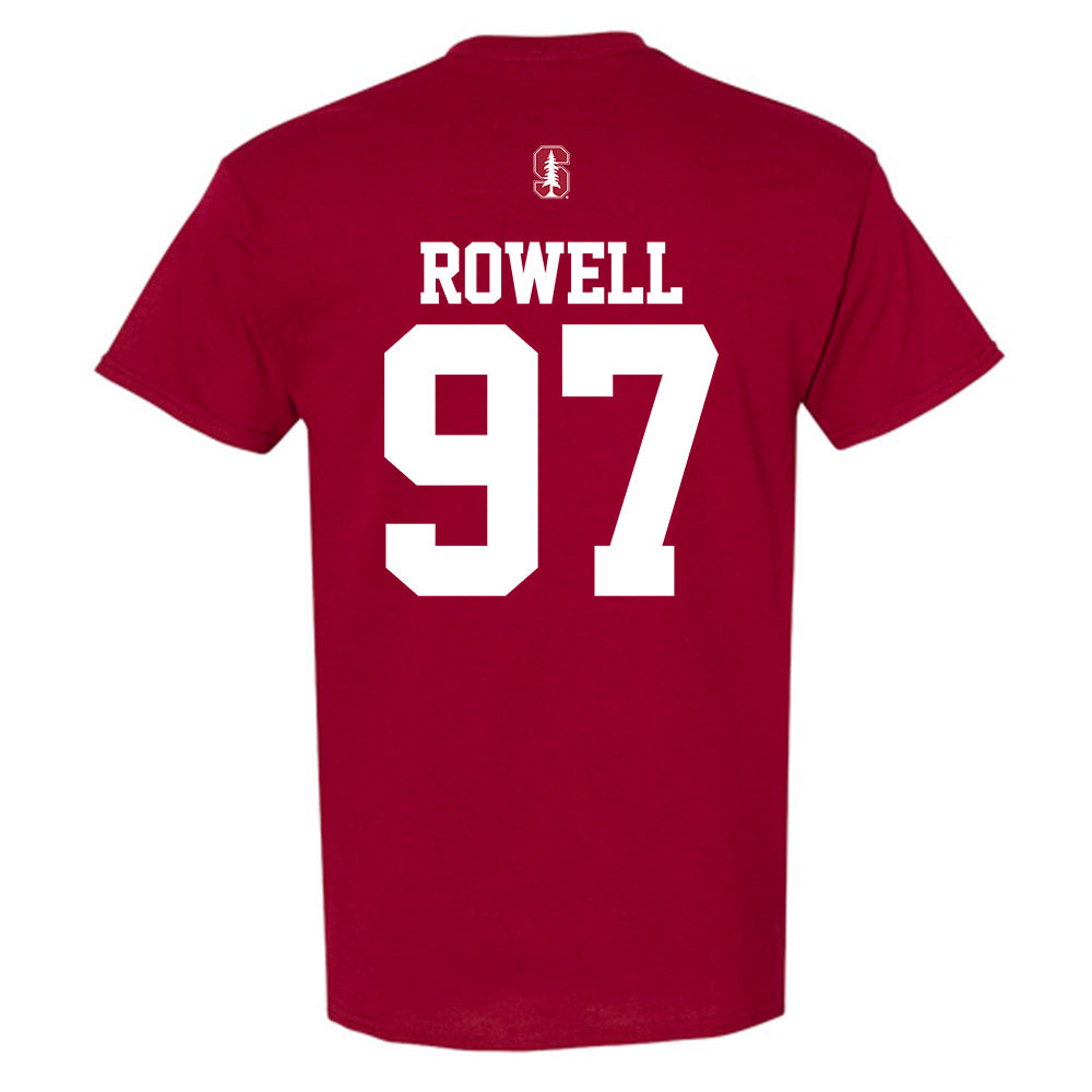 Stanford - NCAA Football : Zach Rowell - Classic Shersey T-Shirt-1
