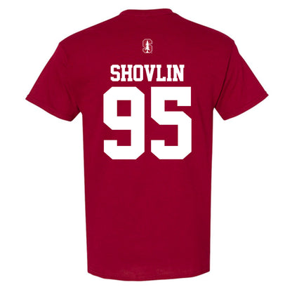 Stanford - NCAA Football : Adam Shovlin - Classic Shersey T-Shirt-1
