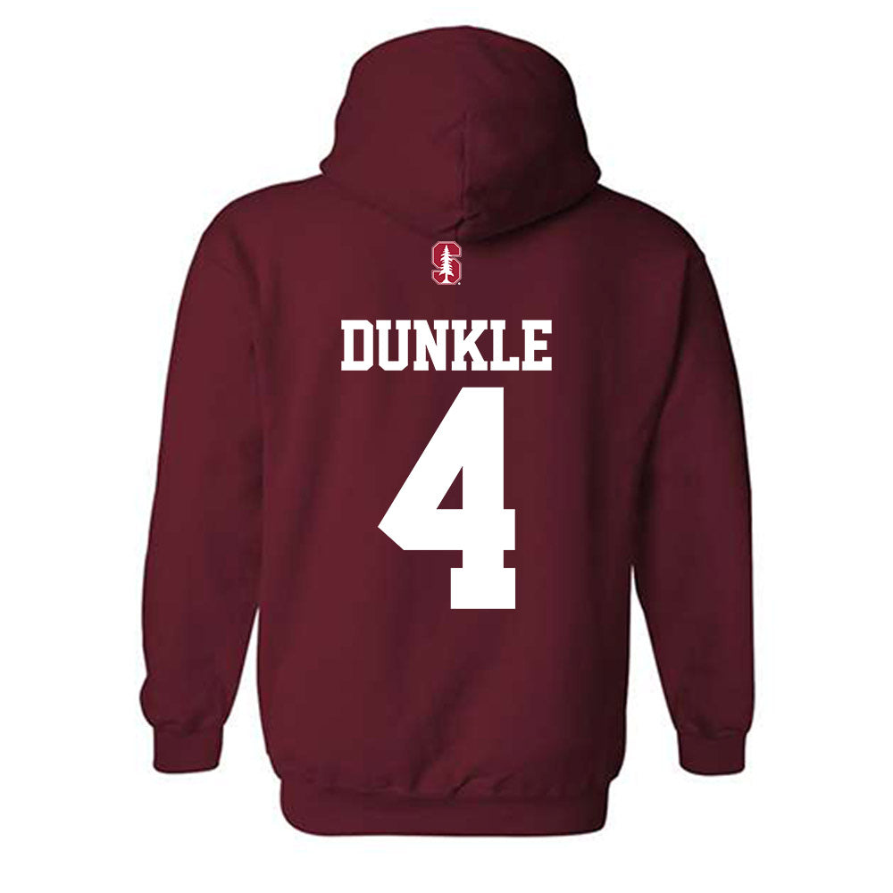 Stanford - NCAA Women's Volleyball : Reese Dunkle - Classic Shersey Hooded Sweatshirt-1