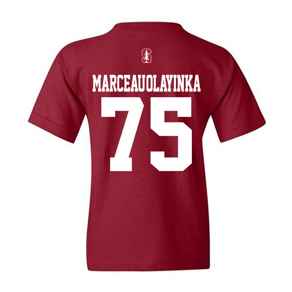 Stanford - NCAA Football : Braden Marceau-Olayinka - Classic Shersey Youth T-Shirt-1